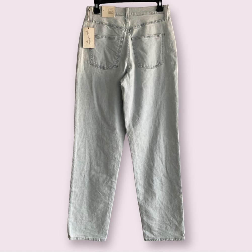 Women's 90's High-Rise Vintage Straight Jeans Universal Thread Light Blue Size 2 - Picture 7 of 13